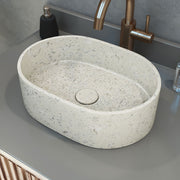 Ambia Oblong Terrazzo Vessel Sink