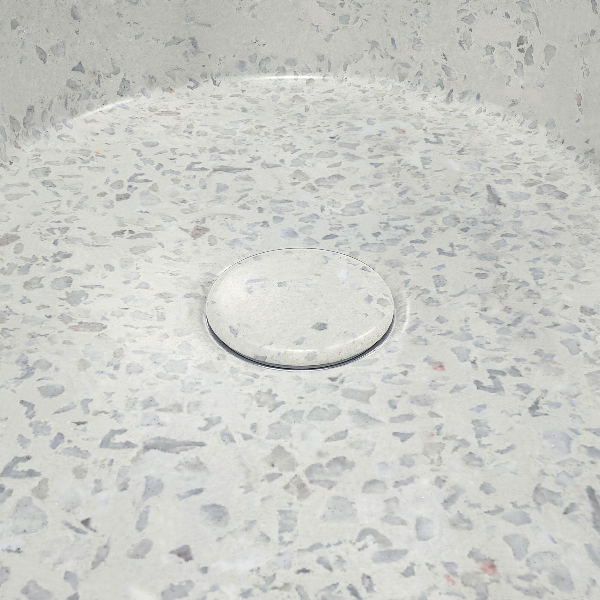 Ambia Oblong Terrazzo Vessel Sink