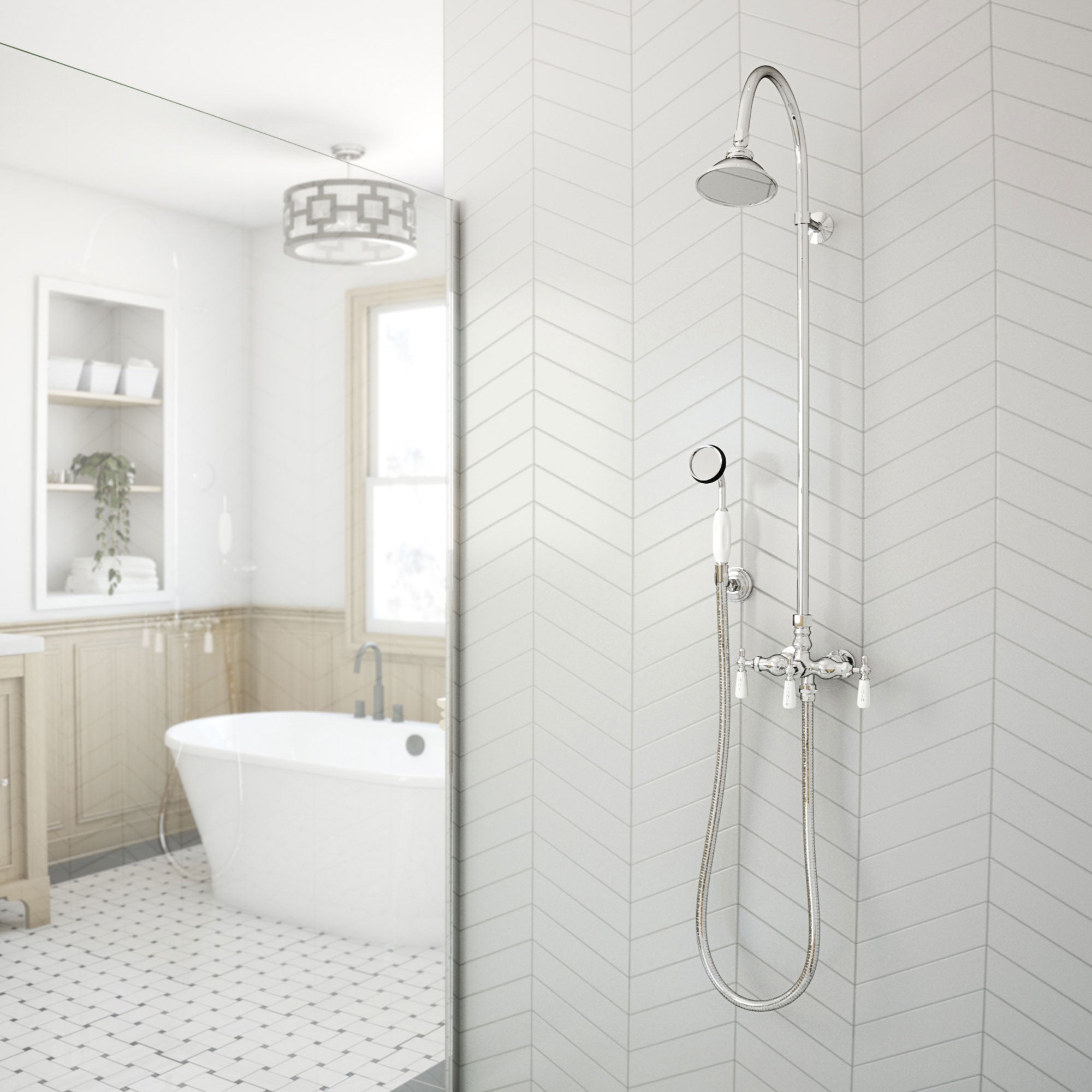 Abbey 10 x 27 Shower Faucet