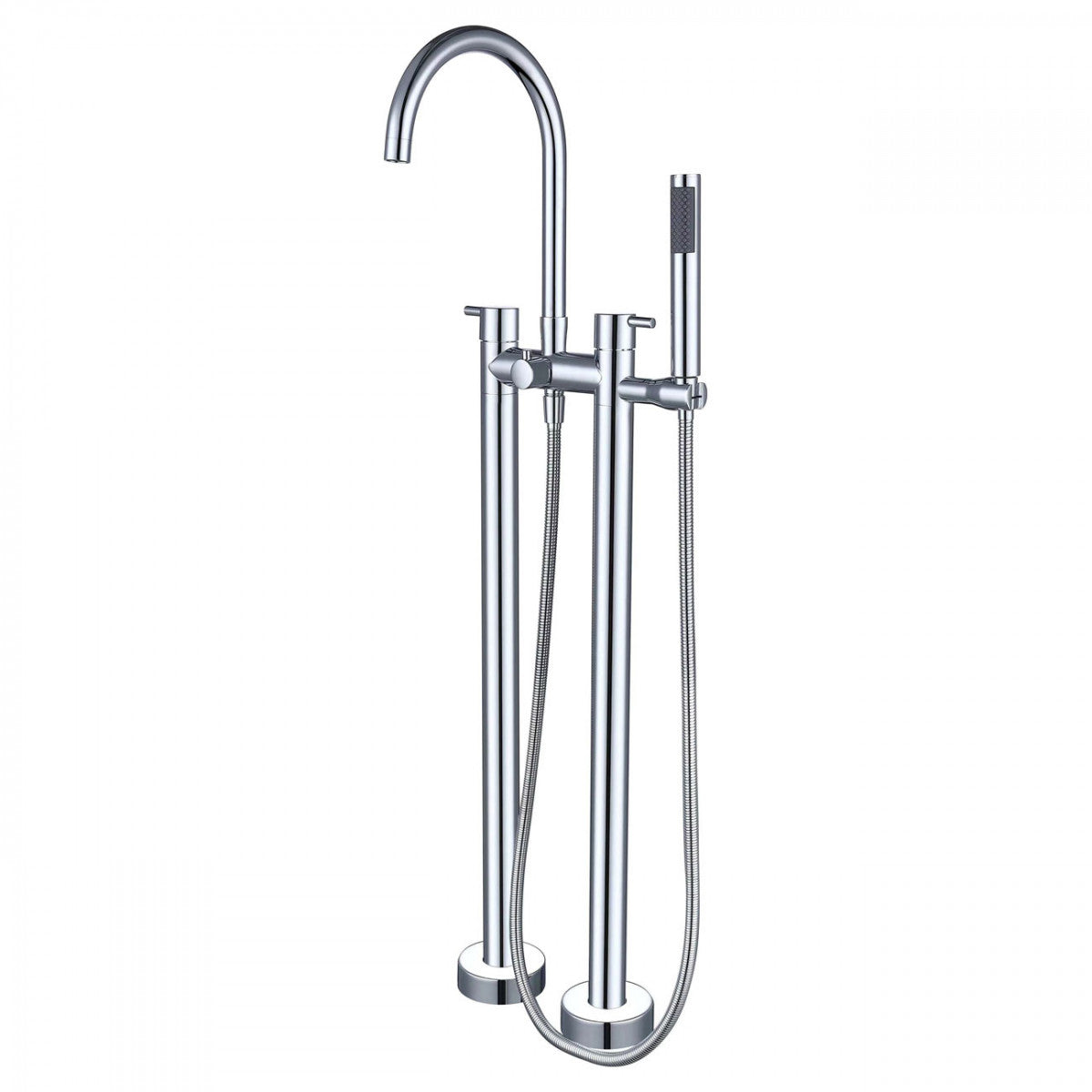 MAIDSTONE Double Post Freestanding Gooseneck Faucet