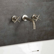 MAIDSTONE Wall Mount Bathroom Sink Faucet