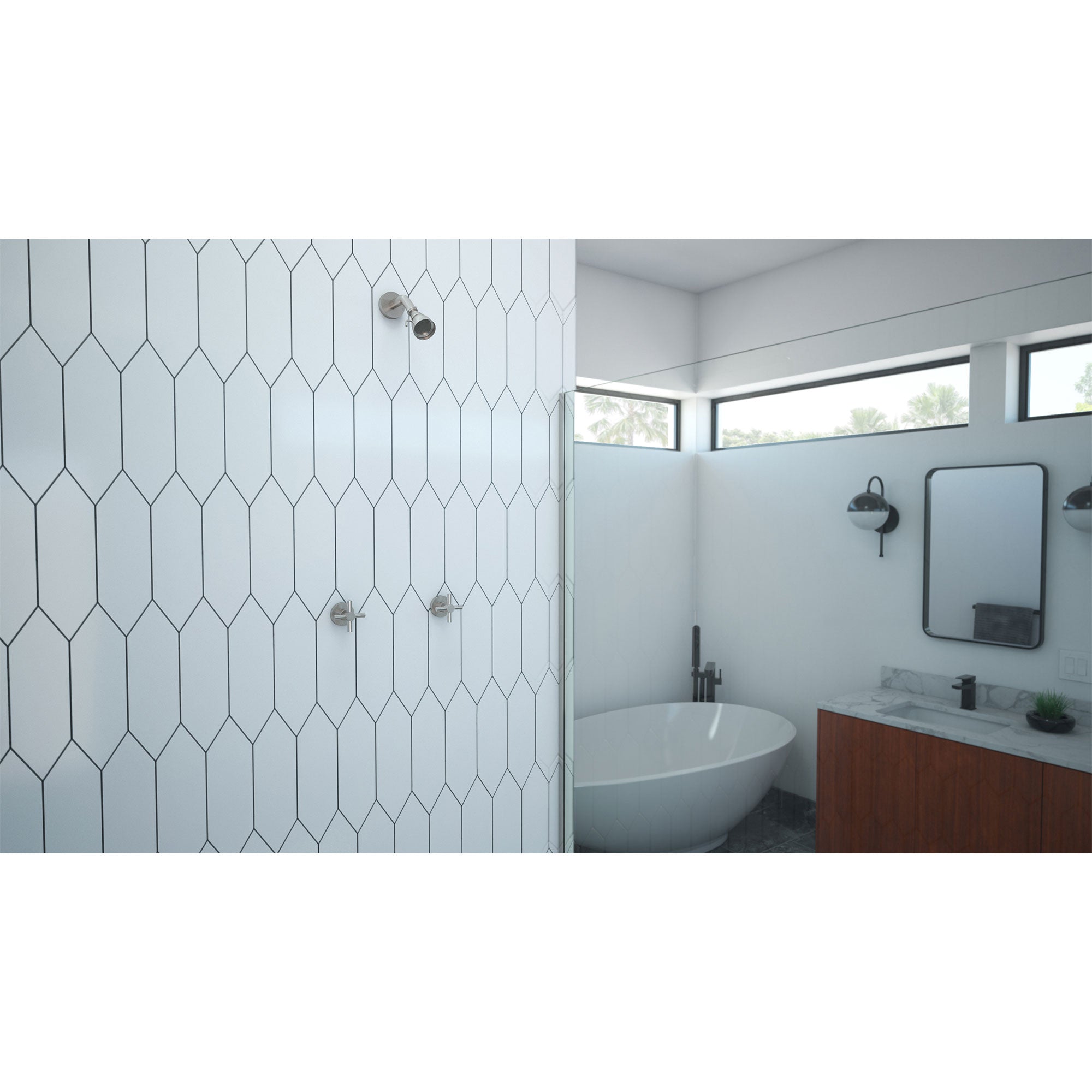 Coral 7 x 8 Shower Faucet