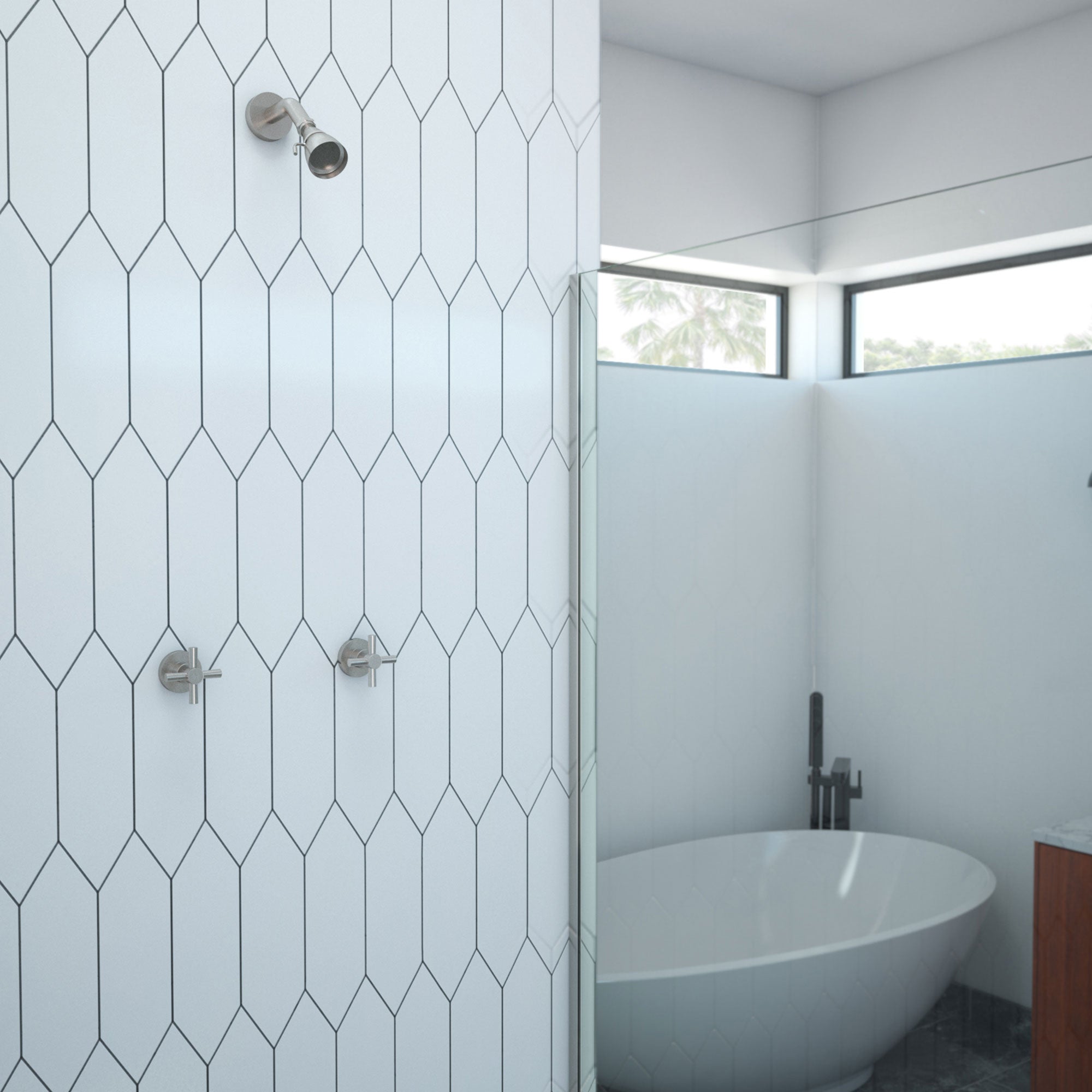 Coral 7 x 8 Shower Faucet