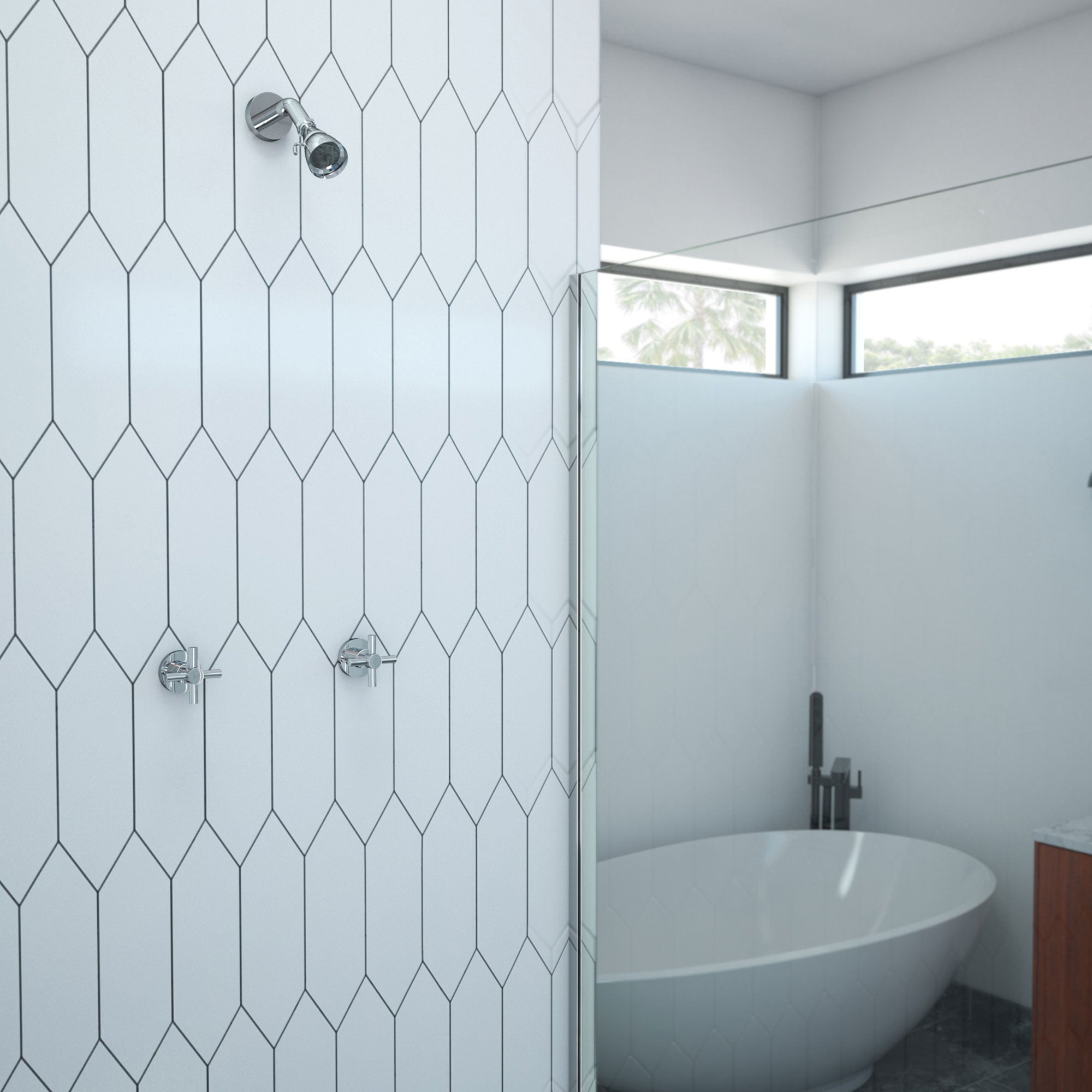 Coral 7 x 8 Shower Faucet