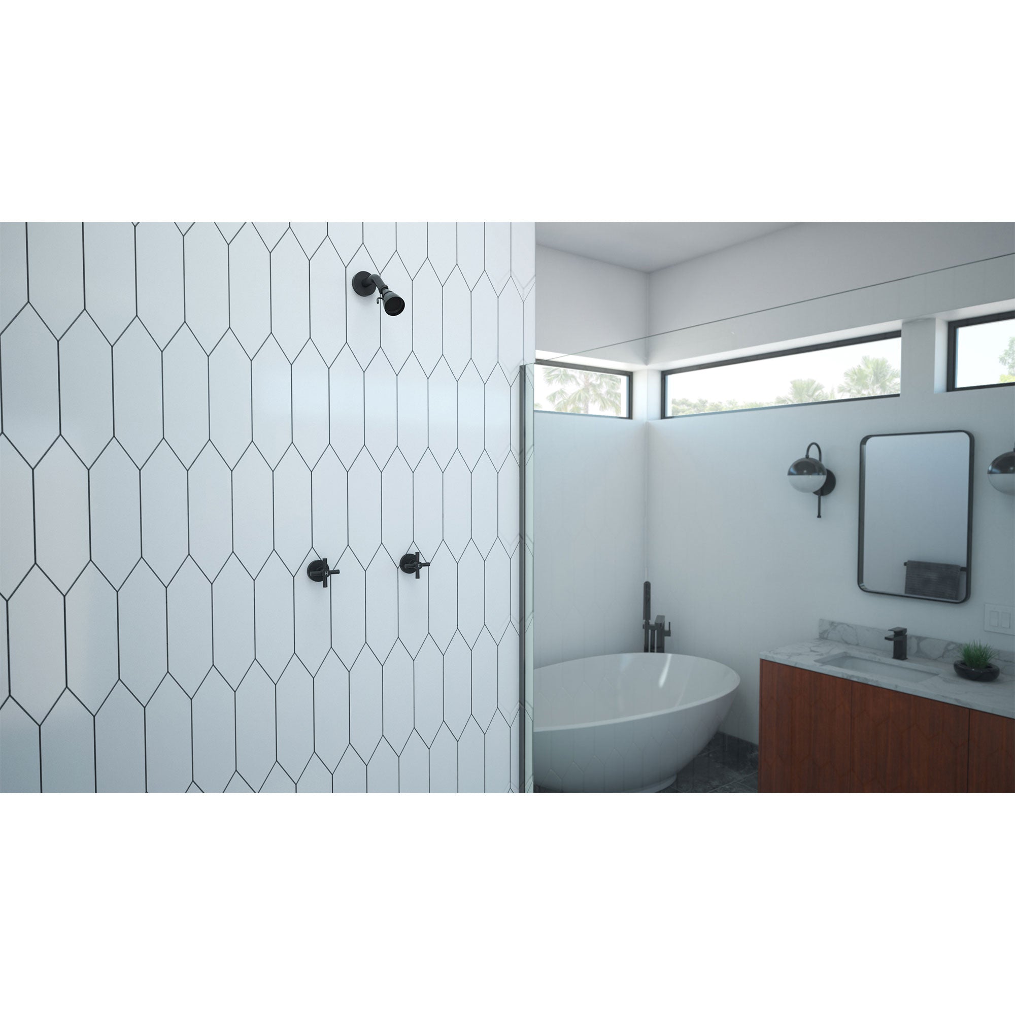 Coral 7 x 8 Shower Faucet