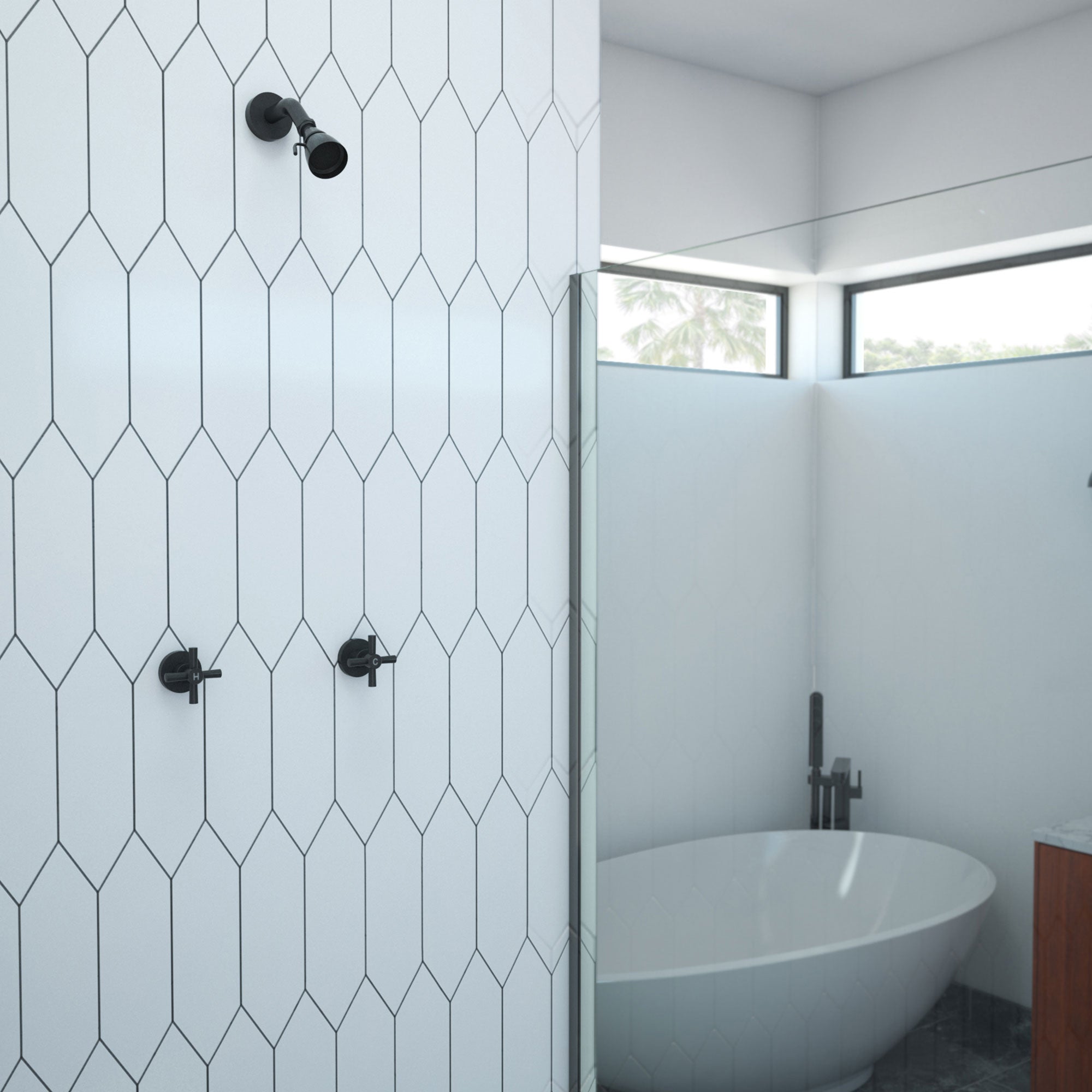 Coral 7 x 8 Shower Faucet