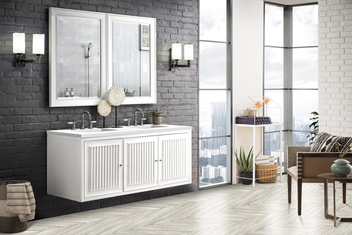 Athens 60" Double Vanity Cabinet