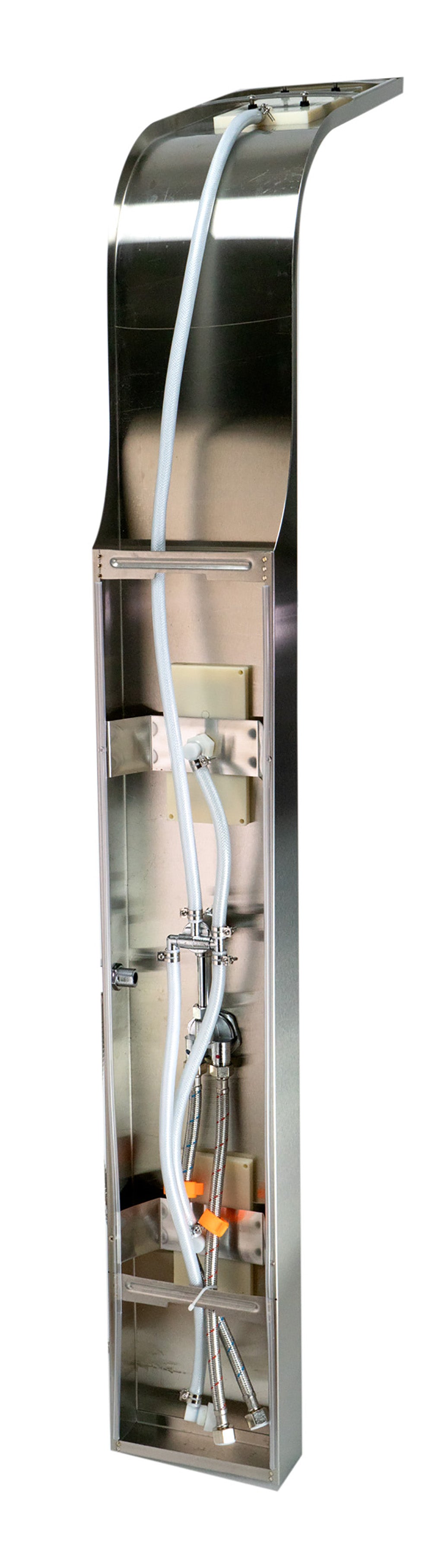 ALFI brand  ABSP20 Modern Stainless Steel Shower Panel with 2 Body Sprays