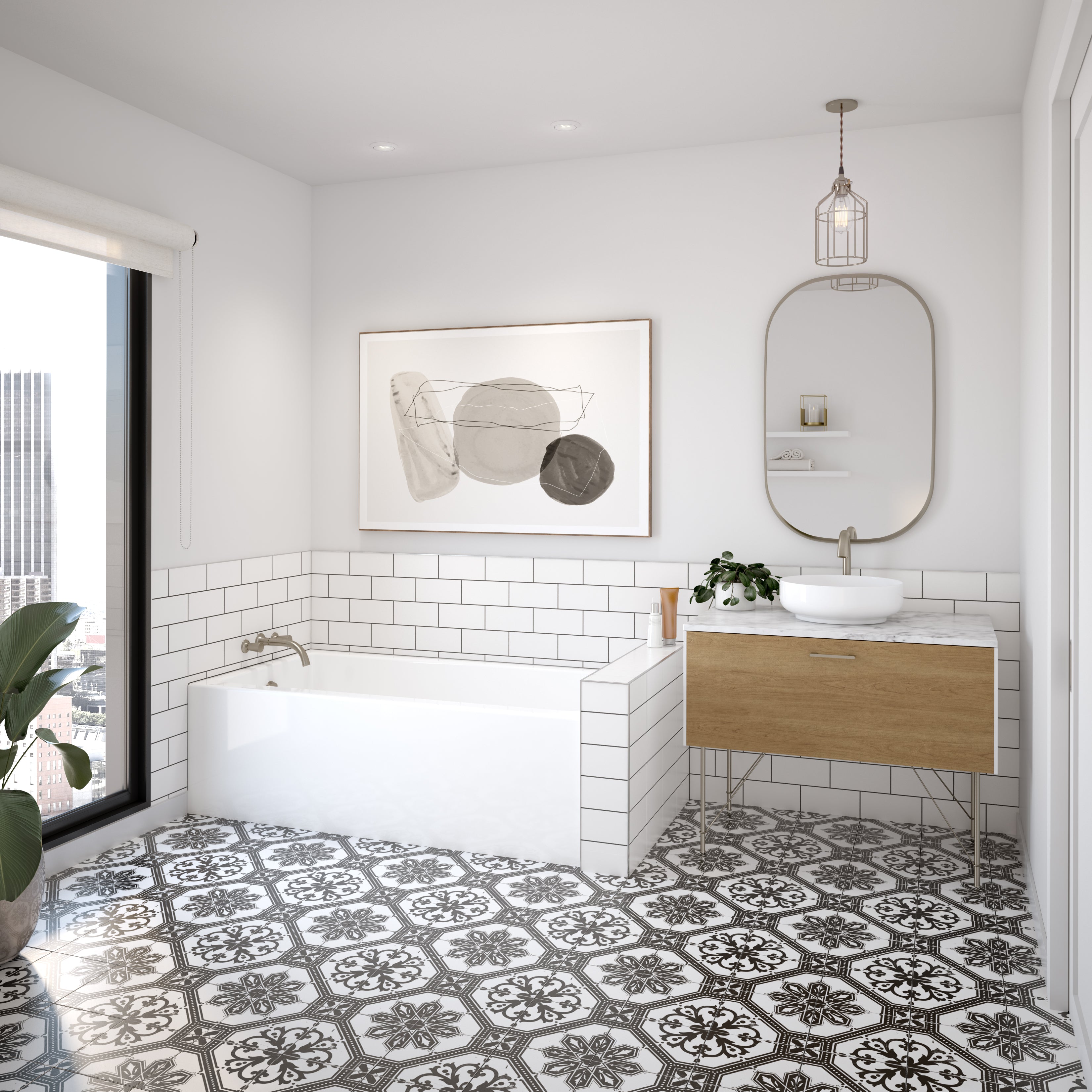 Maax Rubix 6032 AFR Acrylic Alcove Bathtub