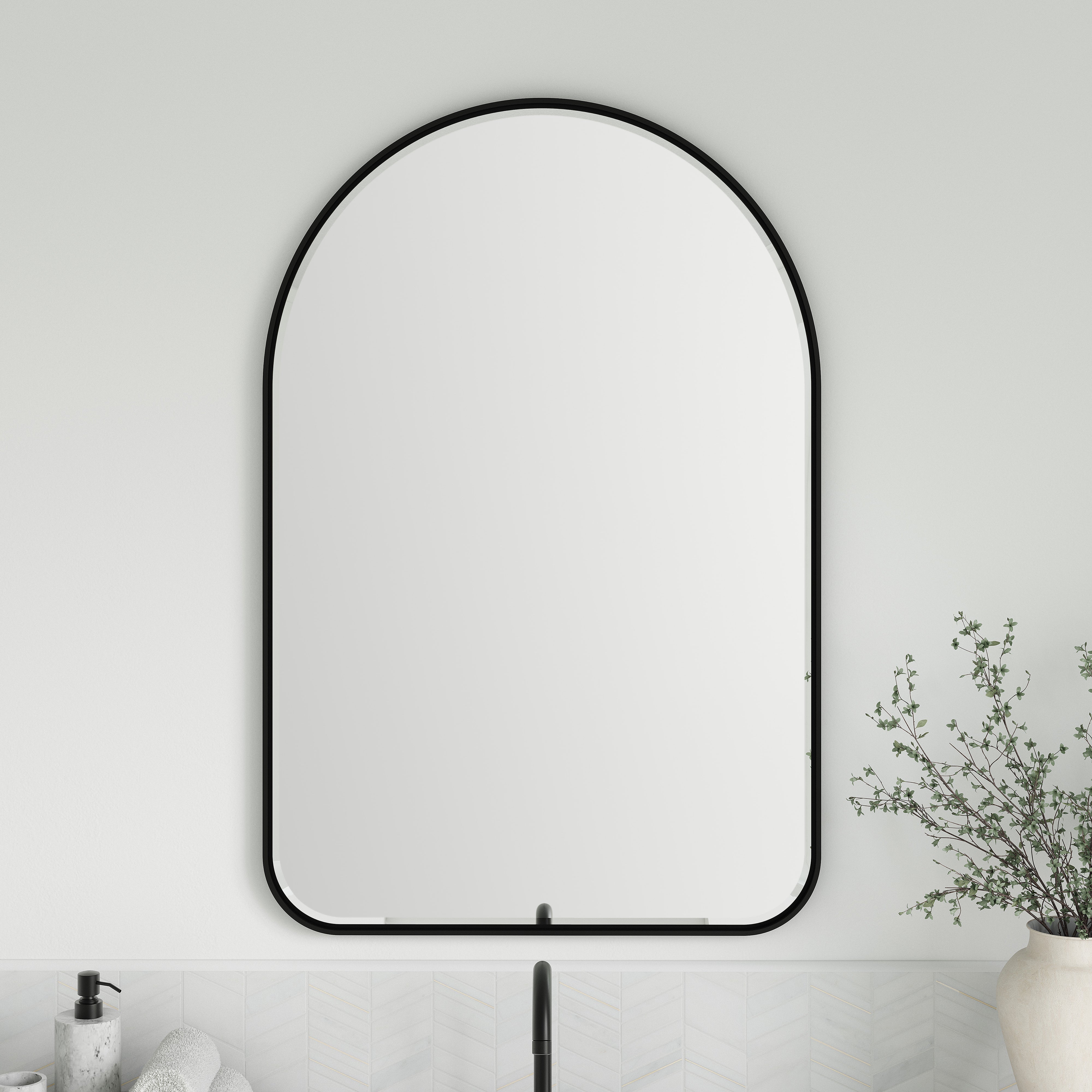 James Martin Rohe 24" Arched Mirror
