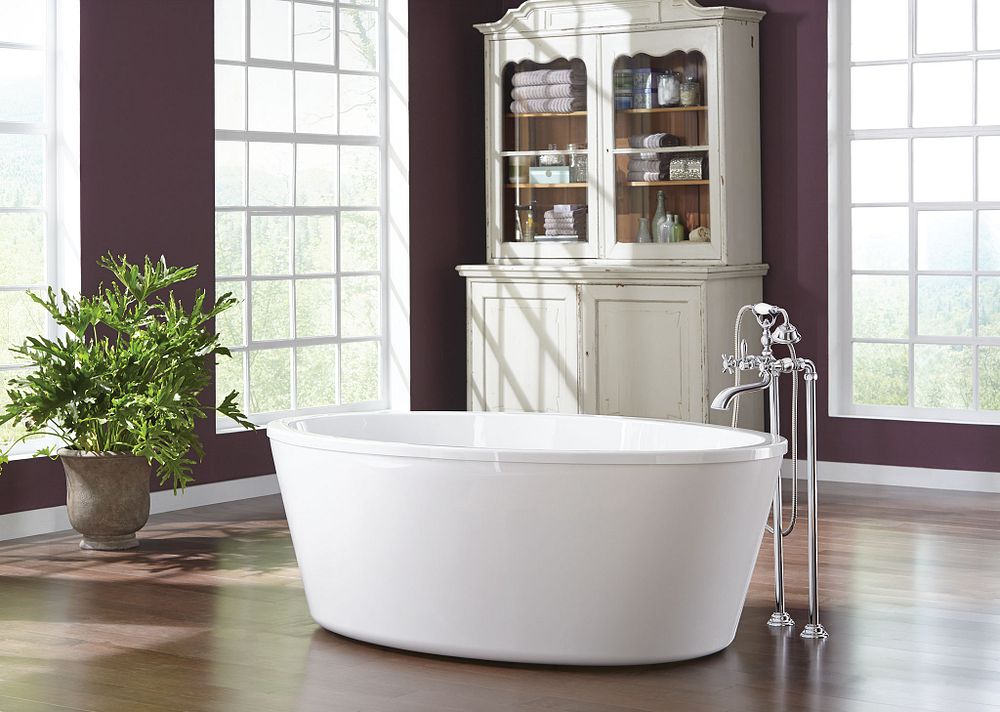 Weymouth Floor Mount Tub Filler Riser