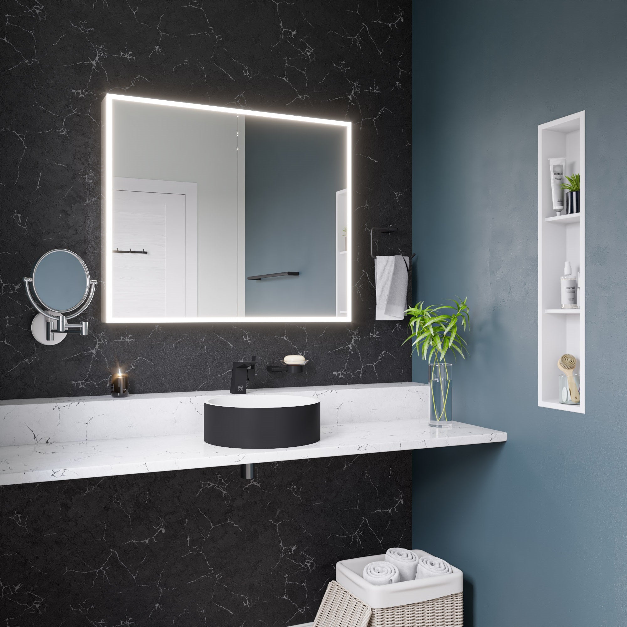 ALFI brand AB1470 Single Hole Bathroom Faucet