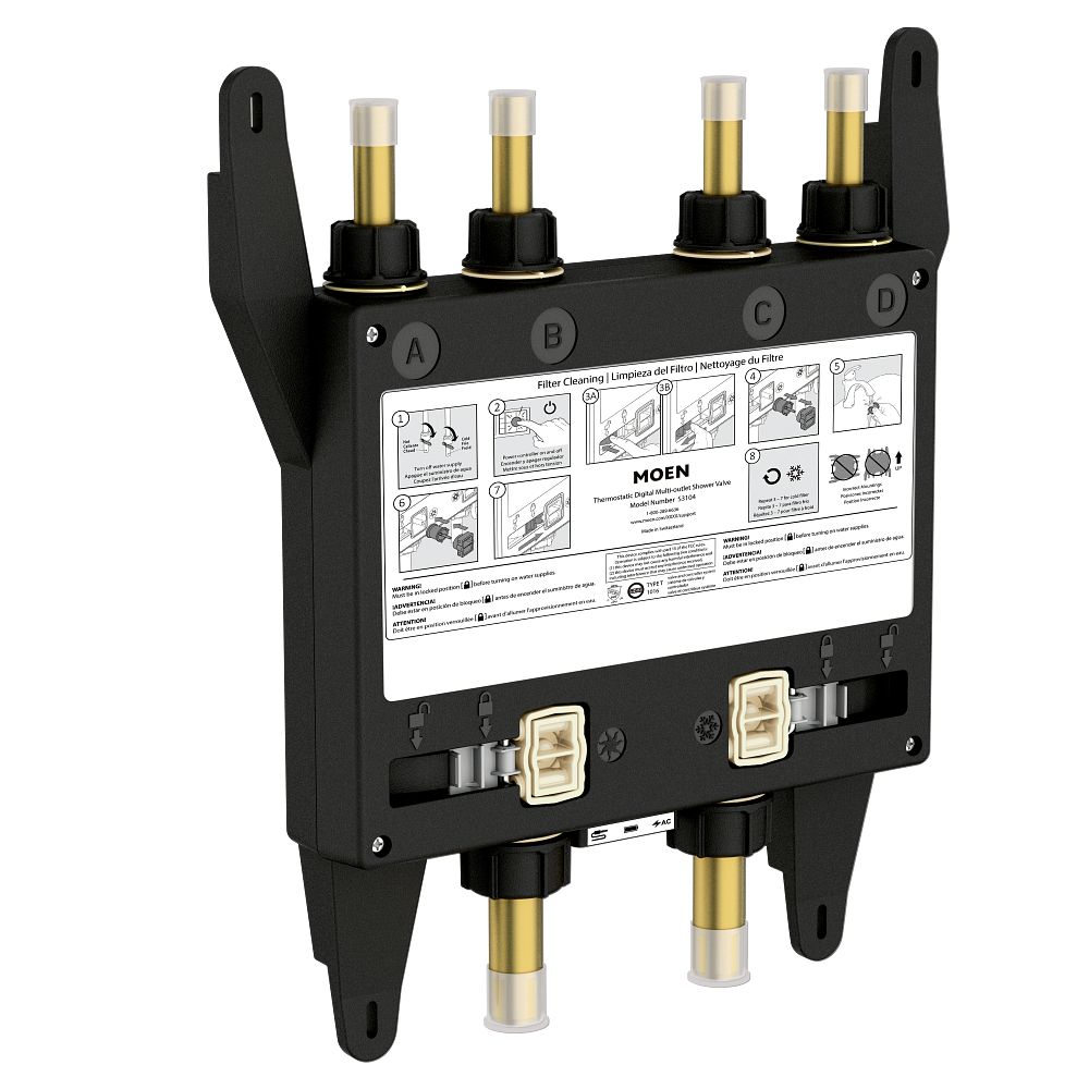 Moen Smart Shower 4-Outlet Shower Valve