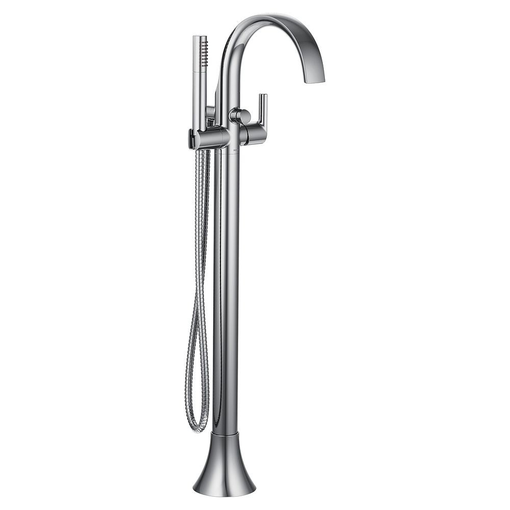 Doux One-Handle Tub Filler including Handheld Shower