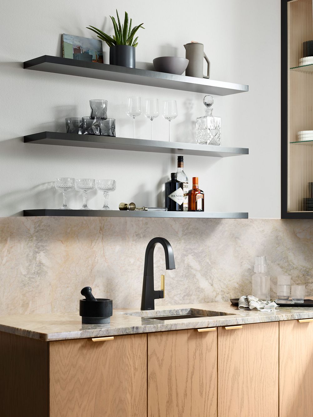 Nio One-Handle Pulldown Bar Faucet