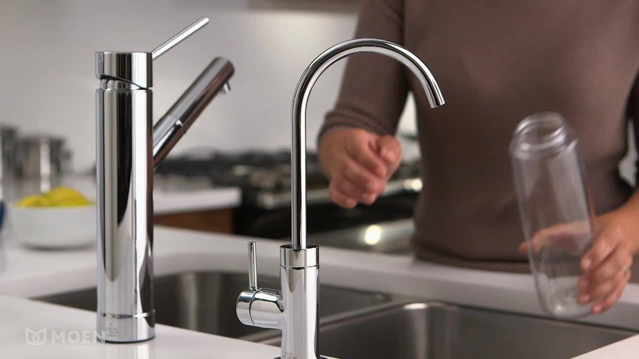 Sip Modern One-Handle High Arc Beverage Faucet