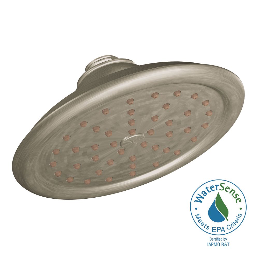 Moen One-Function 7" Diameter Spray Head Eco-Performance Rainshower