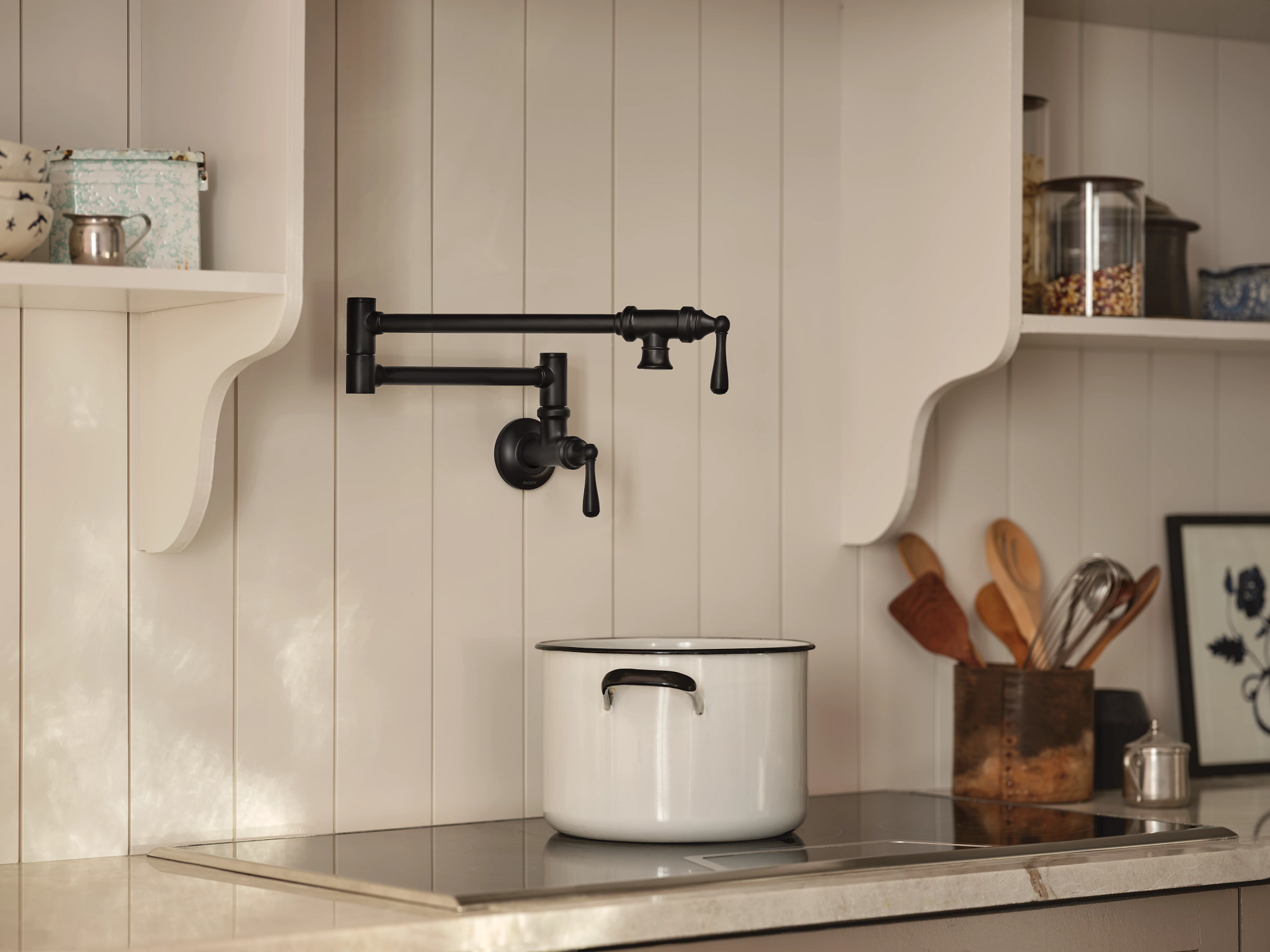 Moen S664 Traditional Wall Mount Swing Arm Pot Filler