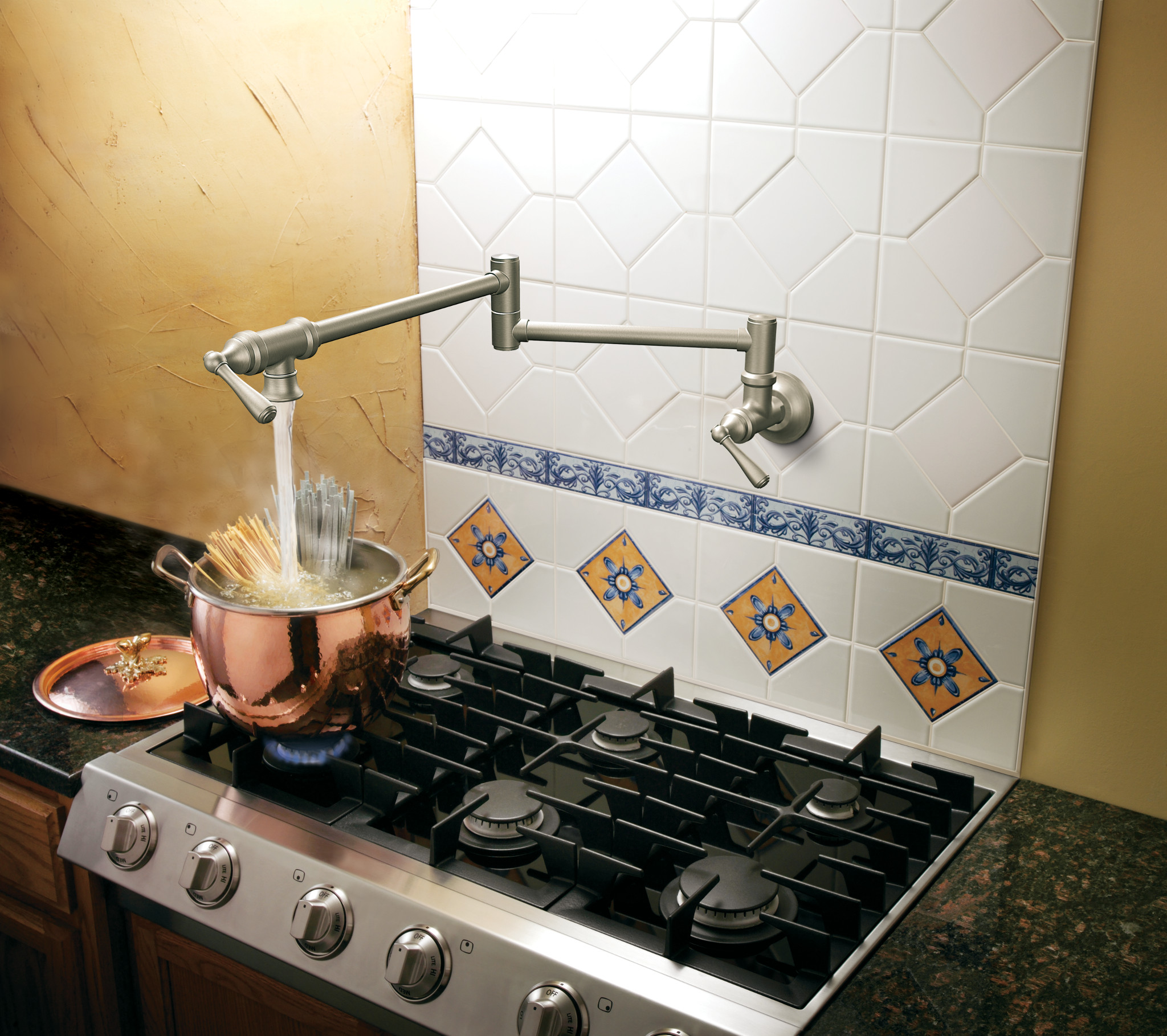 Moen S664 Traditional Wall Mount Swing Arm Pot Filler