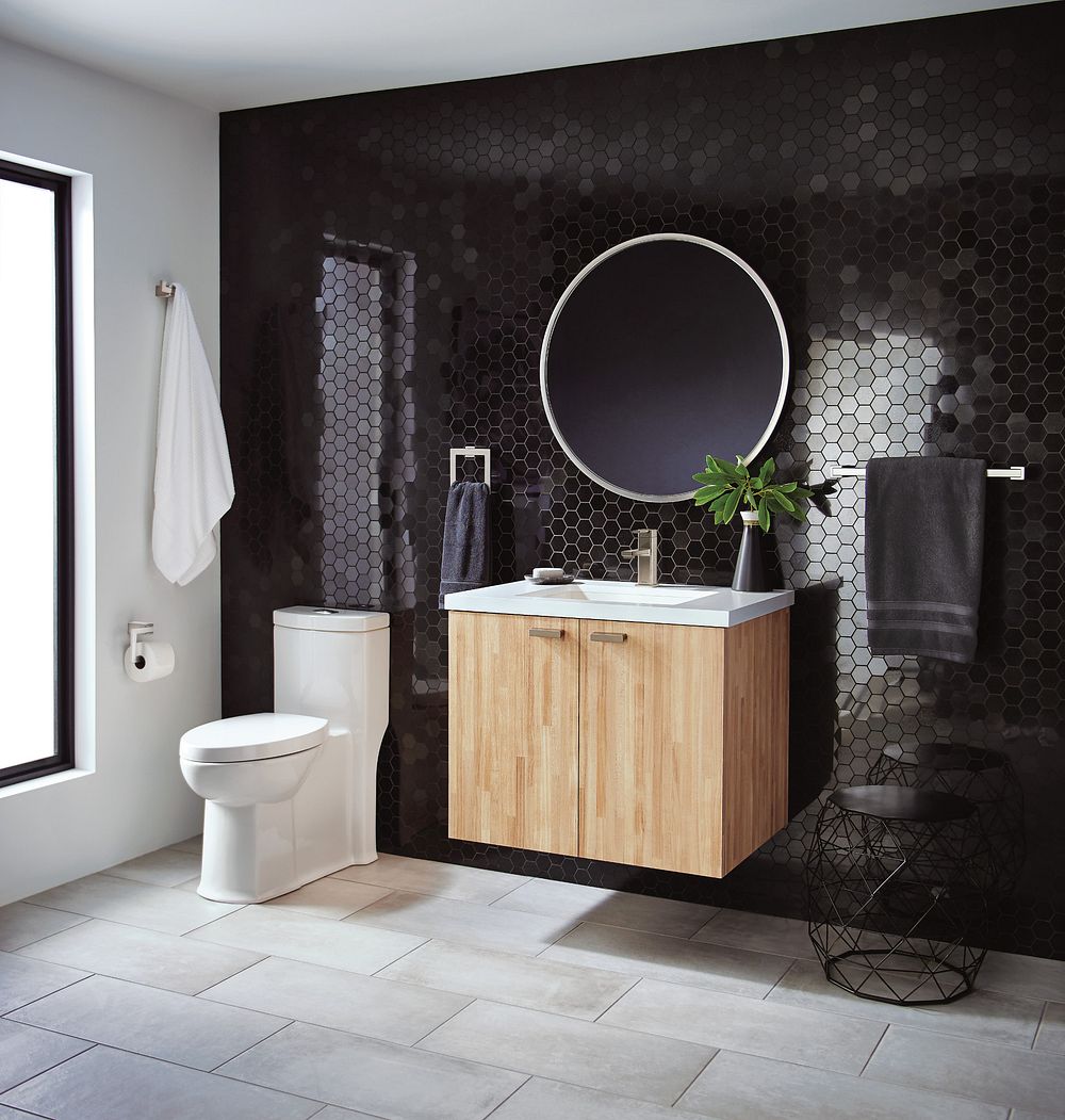 90 Degree One-handle Bathroom Sink Faucet