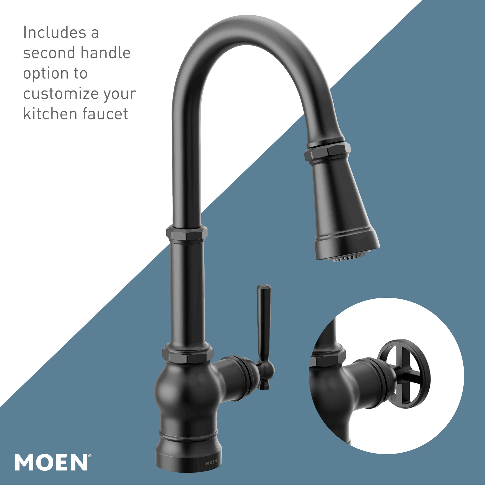 Moen S72003 Paterson One-Handle High Arc Pulldown Kitchen Faucet