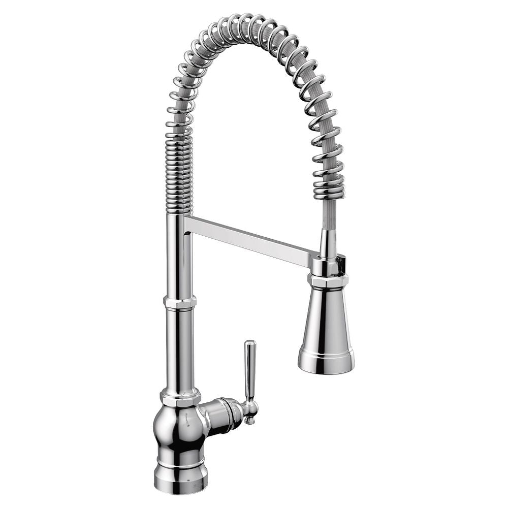 Paterson One-Handle Pre-Rinse Spring Pulldown Kitchen Faucet
