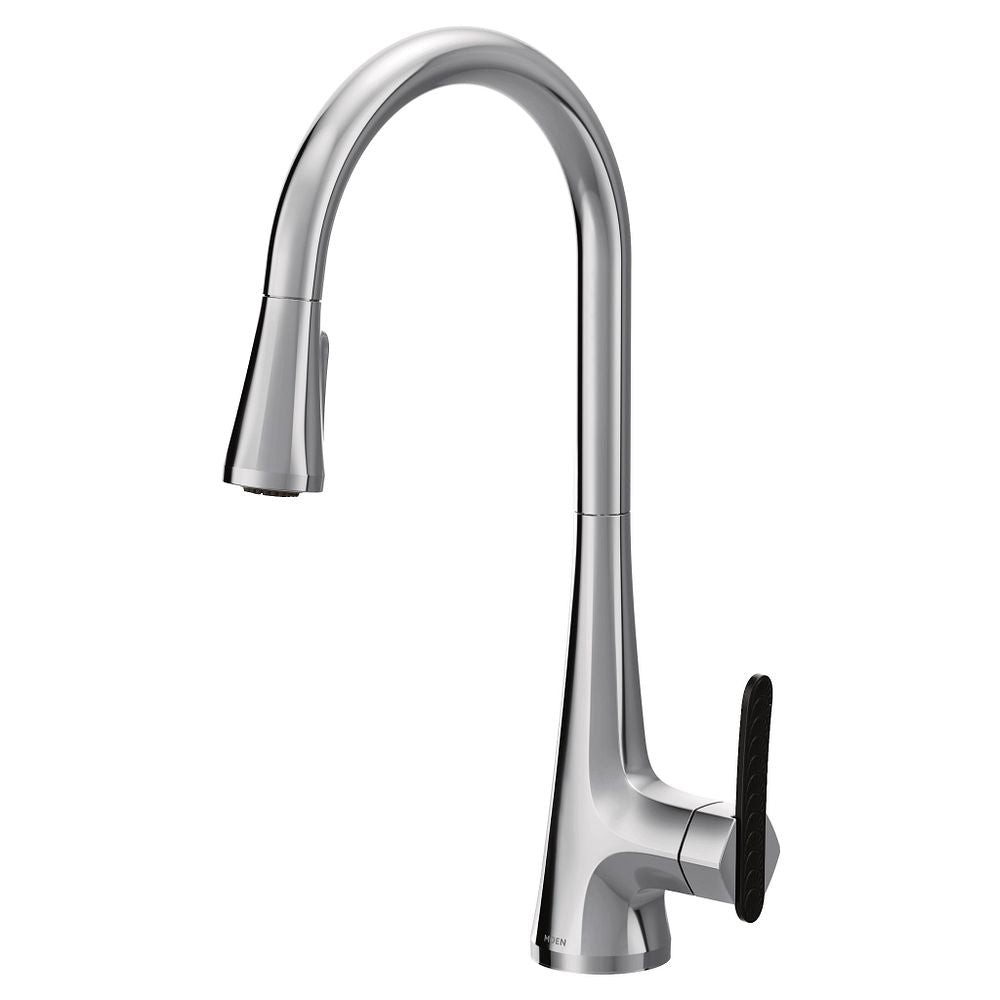 Sinema One-Handle High Arc Pulldown Kitchen Faucet