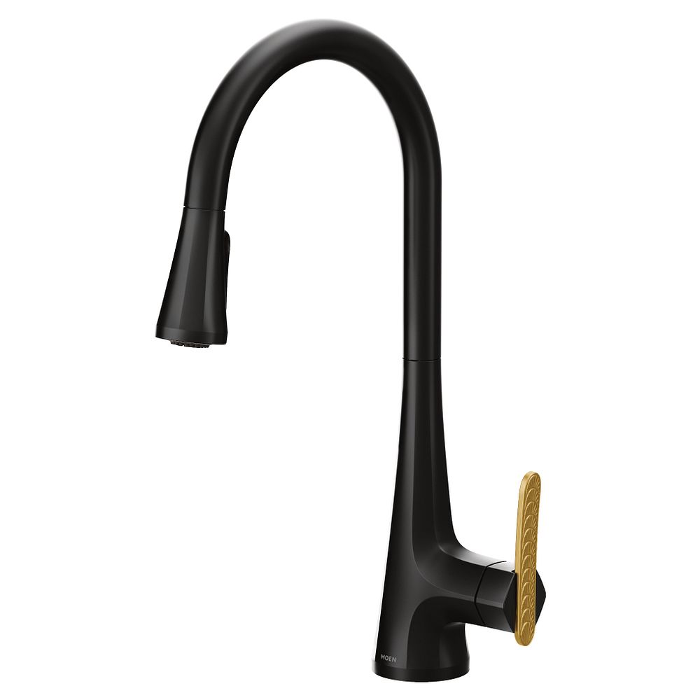 Sinema One-Handle High Arc Pulldown Kitchen Faucet