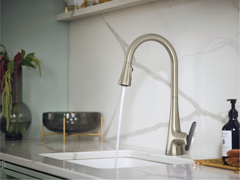 Sinema One-Handle High Arc Pulldown Kitchen Faucet
