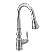 Moen S73004 Weymouth One-Handle High Arc Pulldown Kitchen Faucet