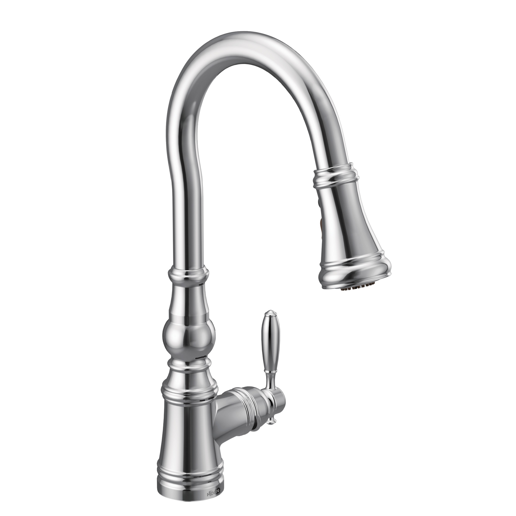 Moen S73004 Weymouth One-Handle High Arc Pulldown Kitchen Faucet