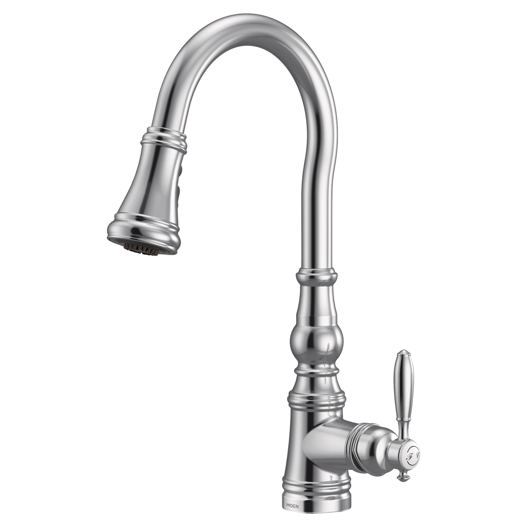 Moen S73004 Weymouth One-Handle High Arc Pulldown Kitchen Faucet