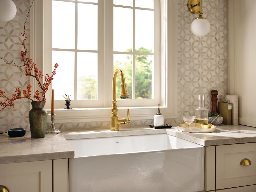 Weymouth Motion Control Smart Pulldown Touchless Kitchen Faucet