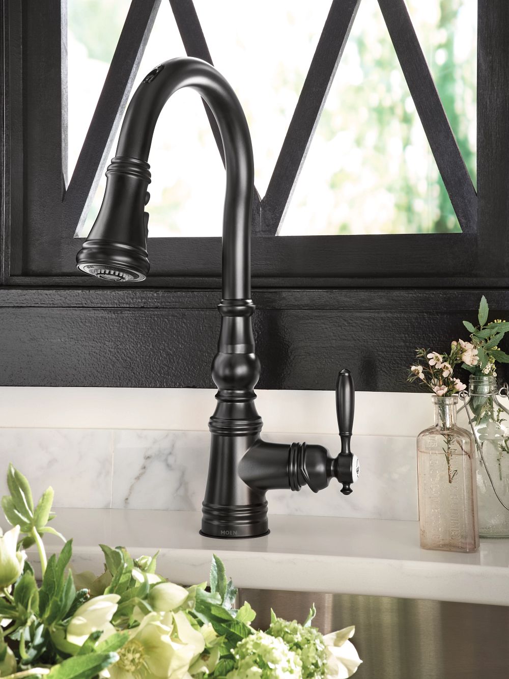 Weymouth Motion Control Smart Pulldown Touchless Kitchen Faucet