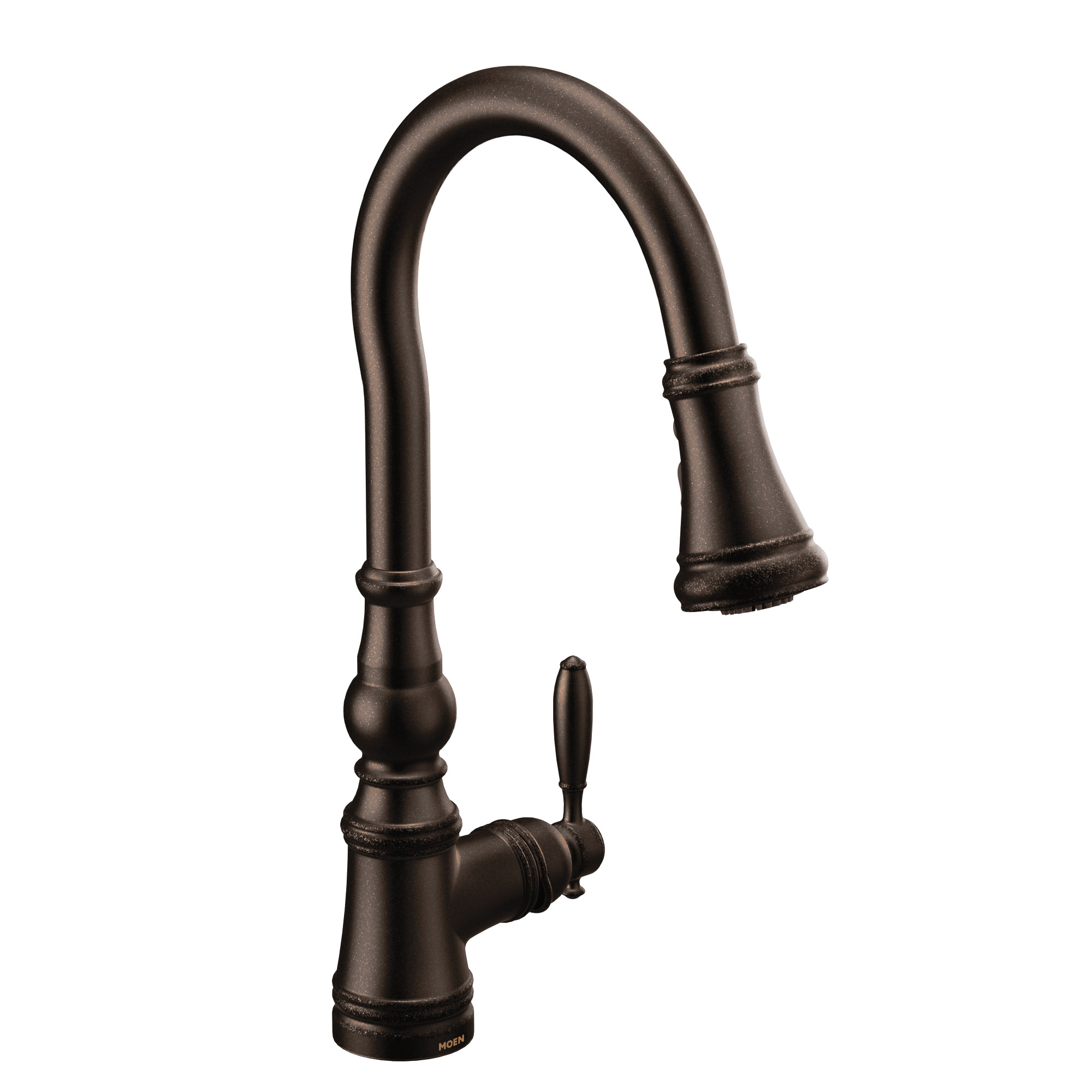 Moen S73004 Weymouth One-Handle High Arc Pulldown Kitchen Faucet