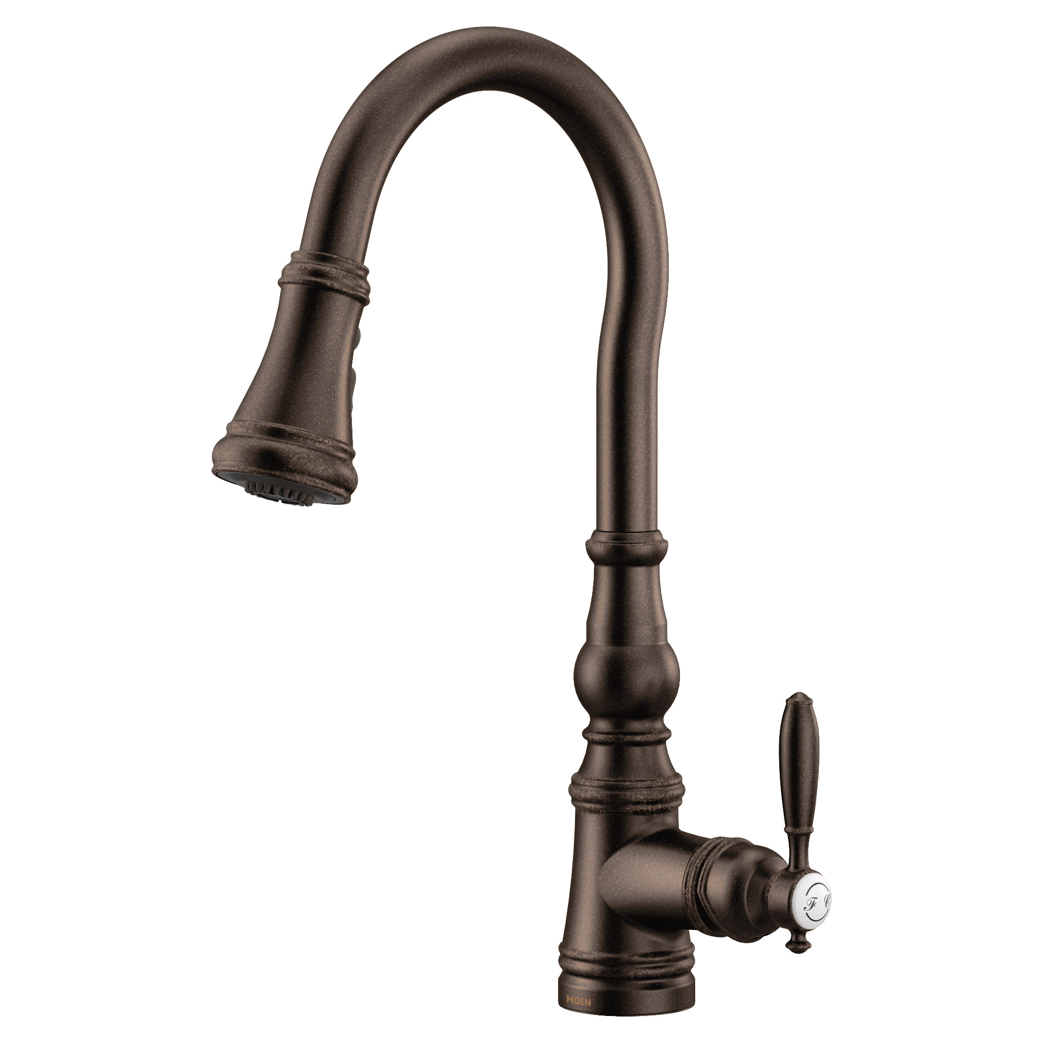 Moen S73004 Weymouth One-Handle High Arc Pulldown Kitchen Faucet