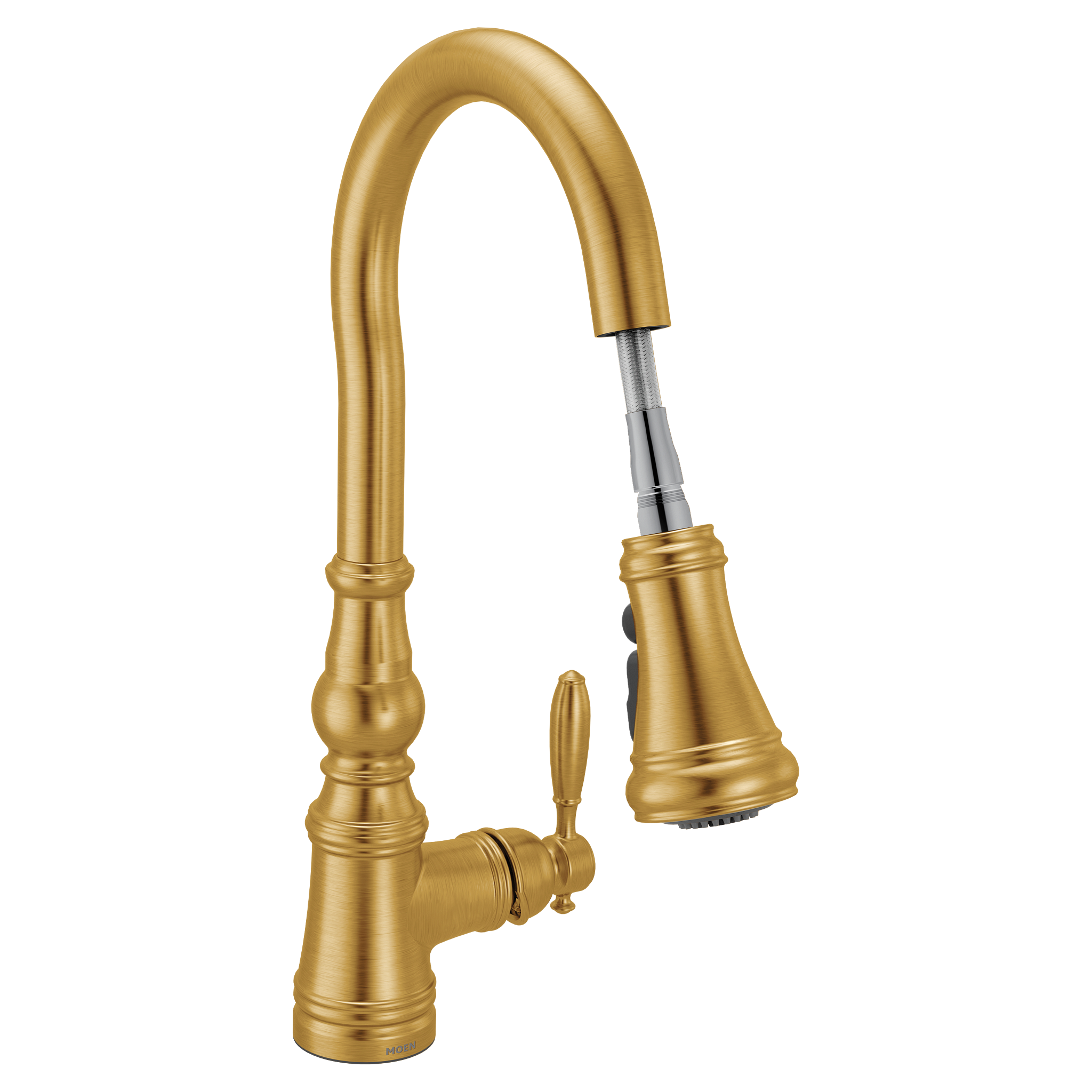 Moen S73094 Weymouth Pulldown Kitchen Faucet with Magnetix Docking