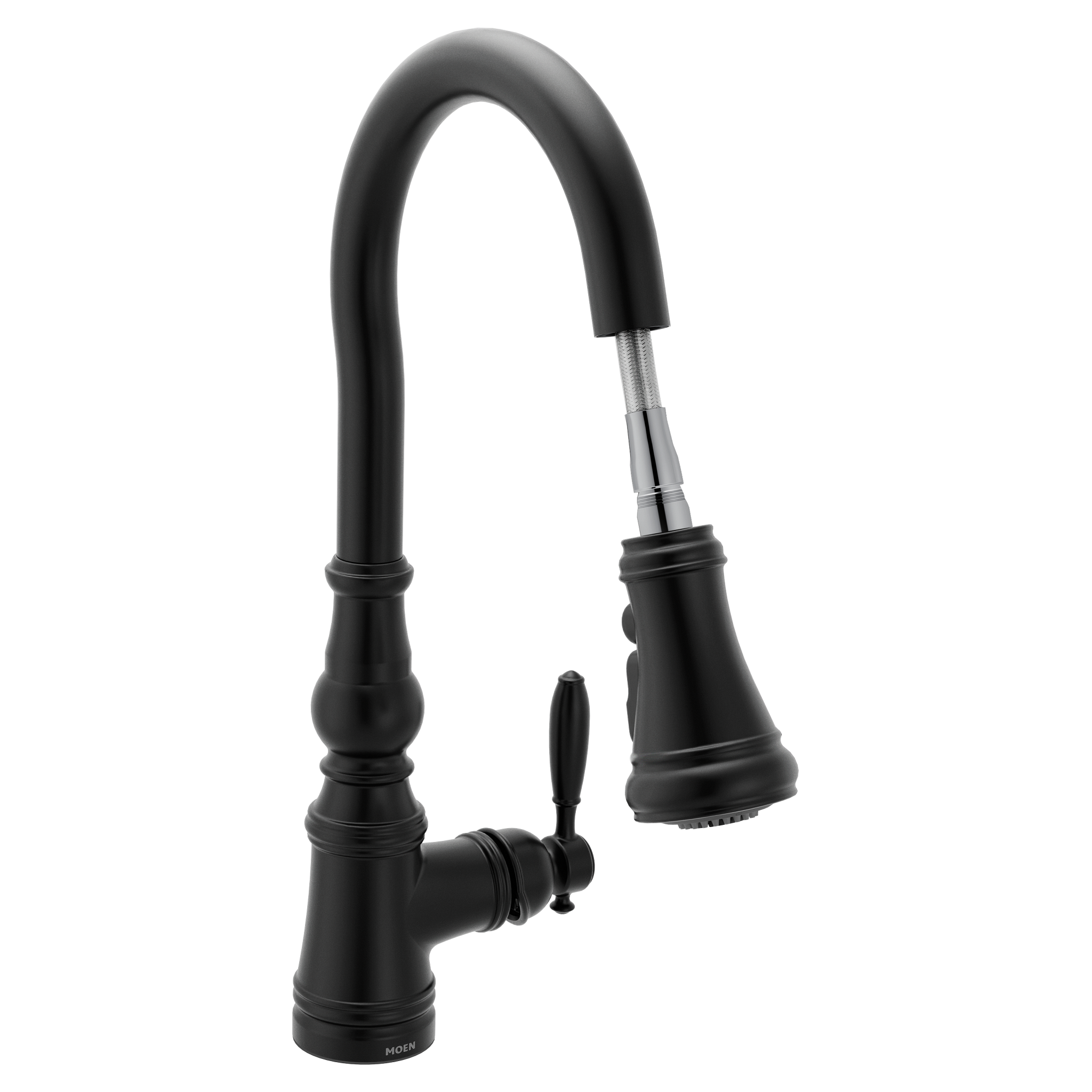 Moen S73094 Weymouth Pulldown Kitchen Faucet with Magnetix Docking