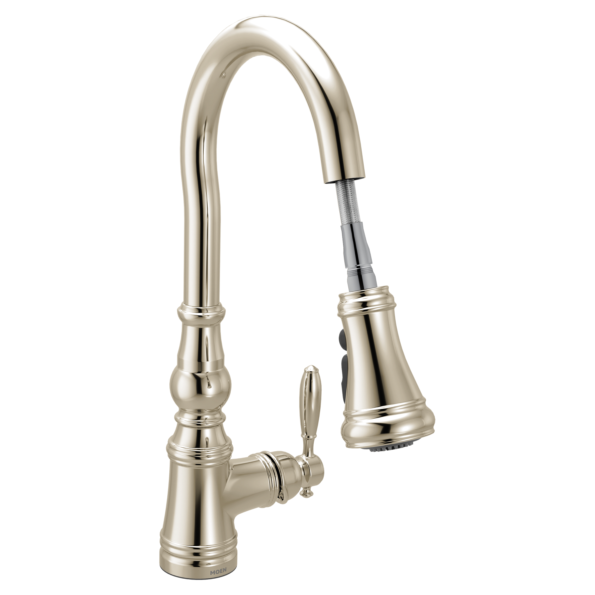 Moen S73094 Weymouth Pulldown Kitchen Faucet with Magnetix Docking