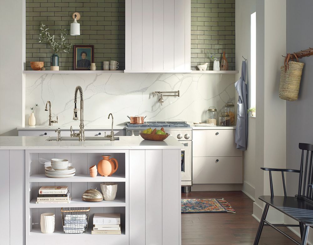 Weymouth One-Handle Pre-Rinse Spring Pulldown Kitchen Faucet