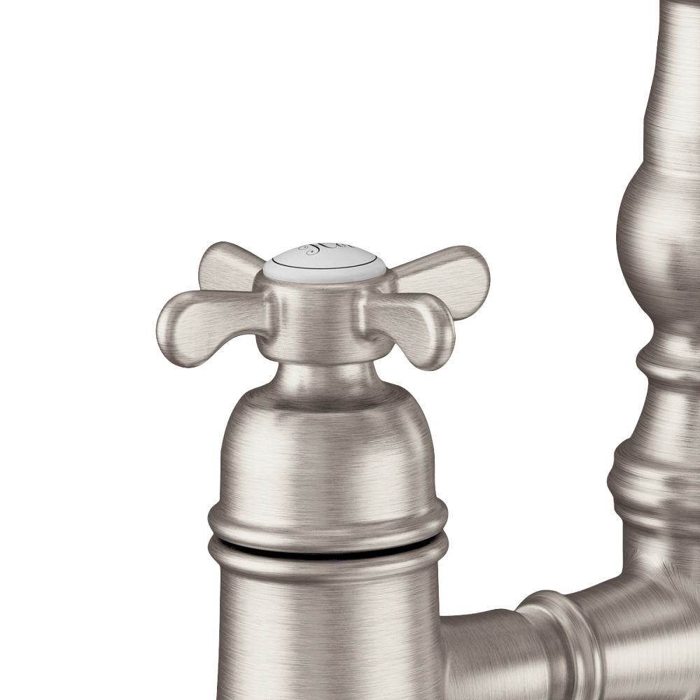 Weymouth Two-Handle High Arc Pulldown Kitchen Faucet