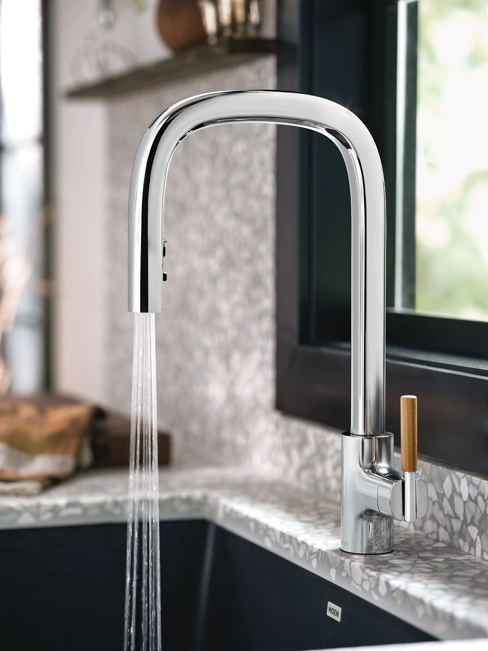Tenon Motion Control Smart Pulldown Touchless Kitchen Faucet