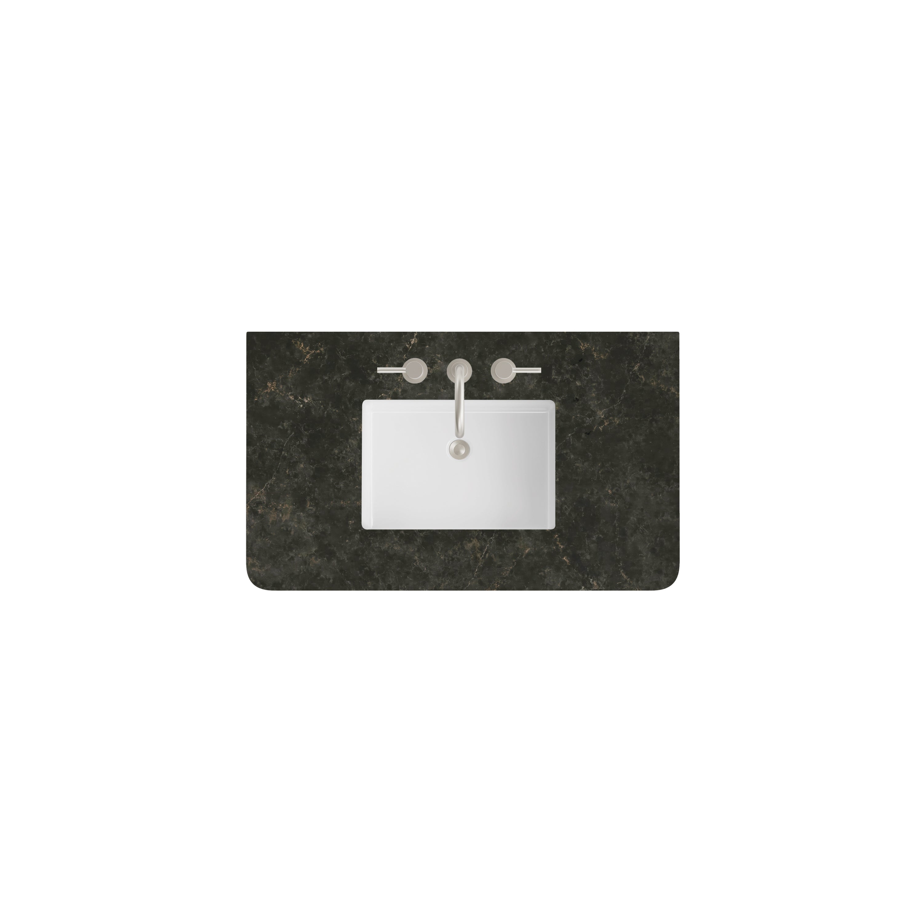 James Martin 36" Single Radius Cut Top Widespread 3cm