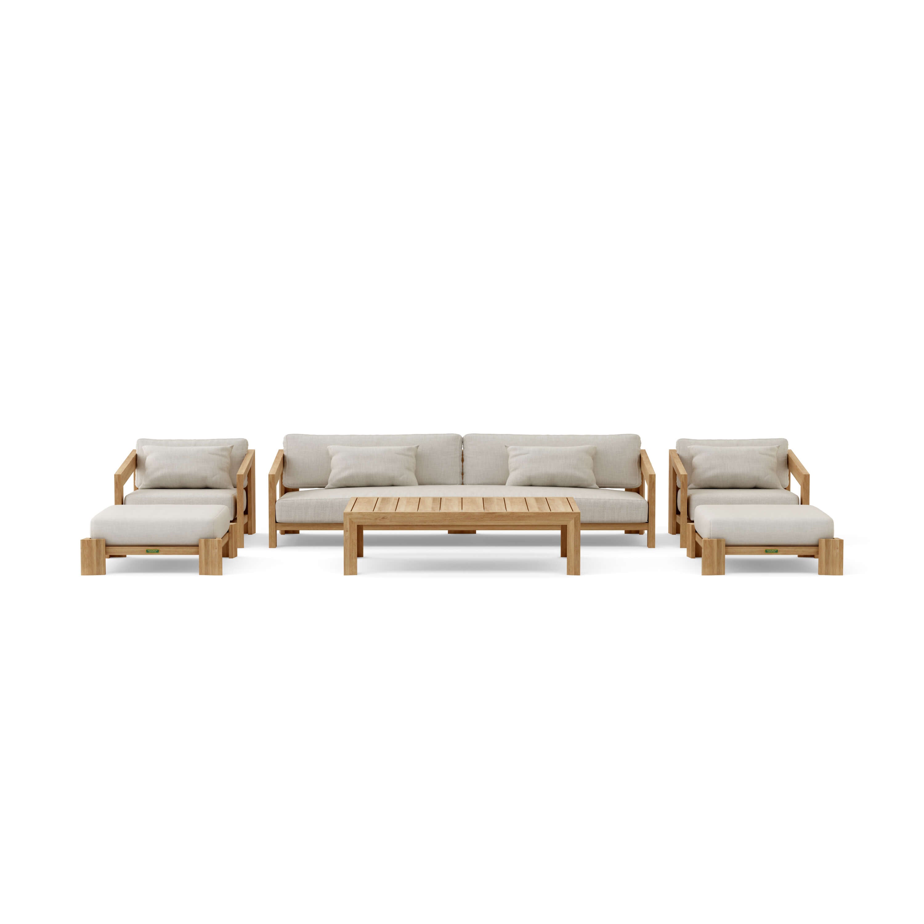 Set-853 Smyrna Deep Seating Set