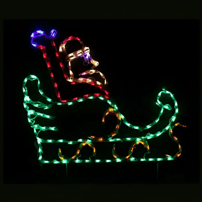 Santa in Sleigh Small