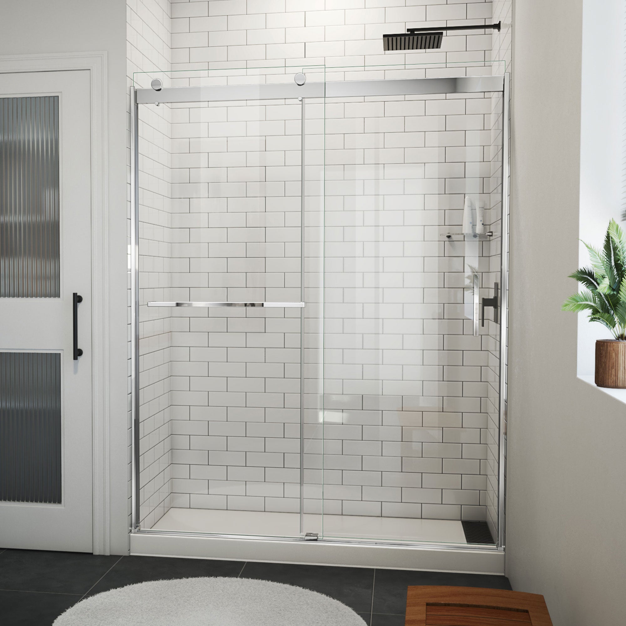 DreamLine Sapphire-V 56-60" W Bypass Sliding Tub Door