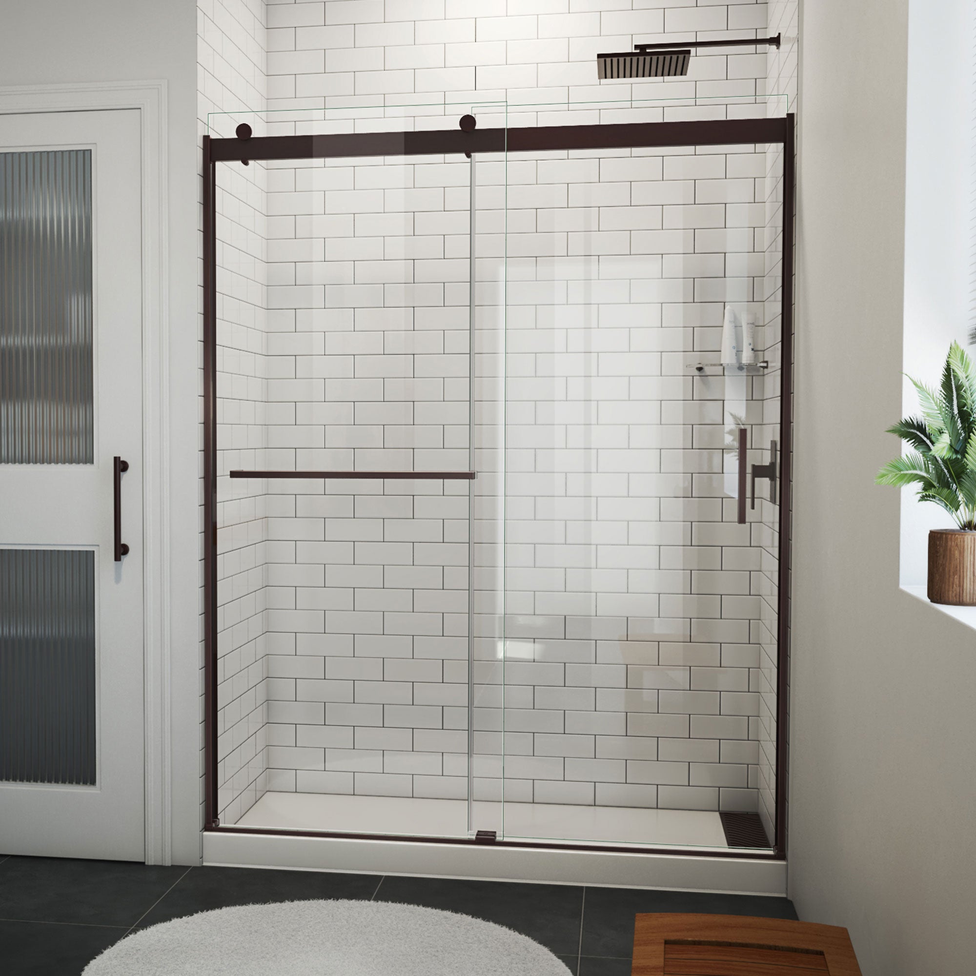 DreamLine Sapphire-V 56-60" W Bypass Sliding Tub Door