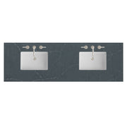 James Martin 72" Double Top with Sink, 3cm