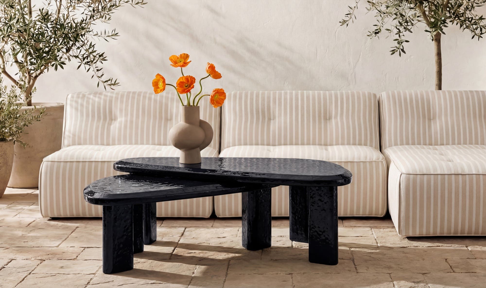 Moes Sophie Outdoor Nesting Table Set SC-1009