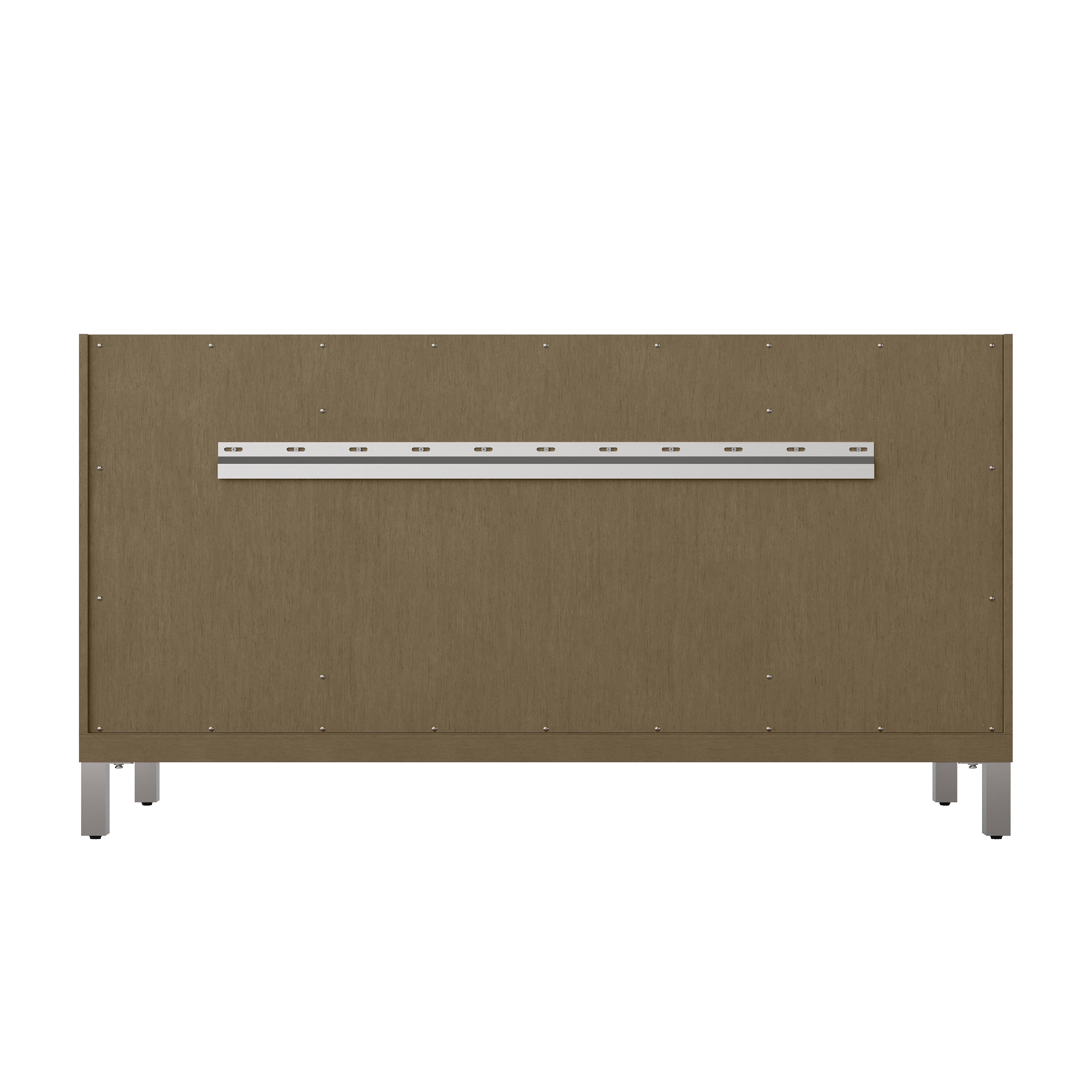 James Martin Chicago 60" Single Vanity in Walnut Whisper with 3cm Countertop